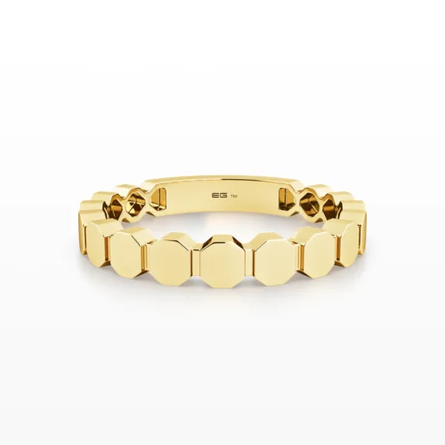 Square Facet Ring