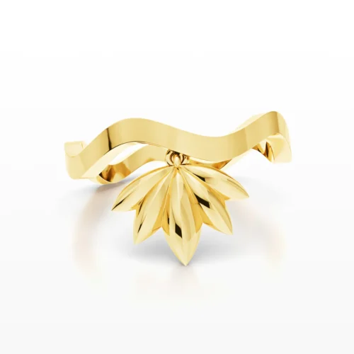 Lotus Twist Ring