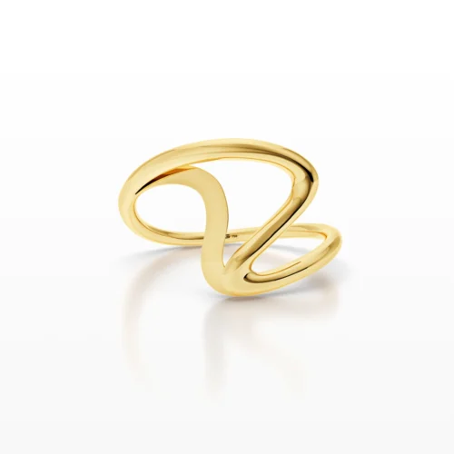 Asymmetric Dome Linea Ring