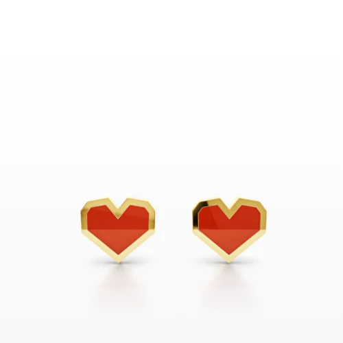 Heart Stud