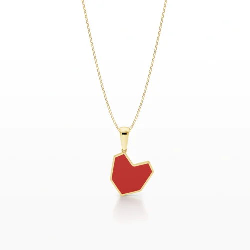 Crooked Enamelling Heart