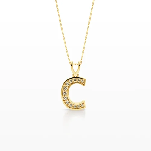 Letter C Pendant