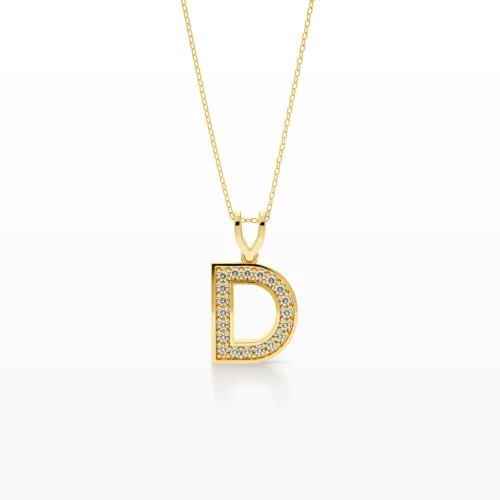 Letter D Pendant