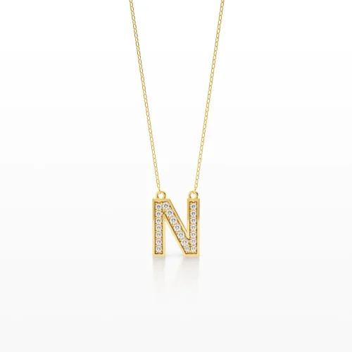 Letter N Pendant