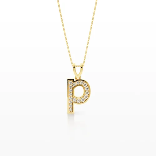 Letter P Pendant