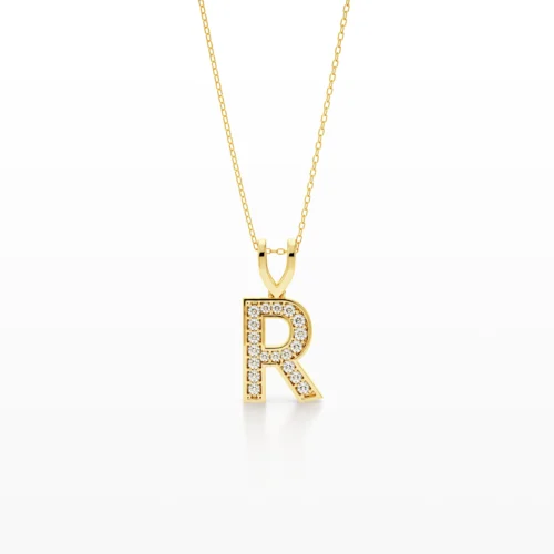 Letter R Pendant