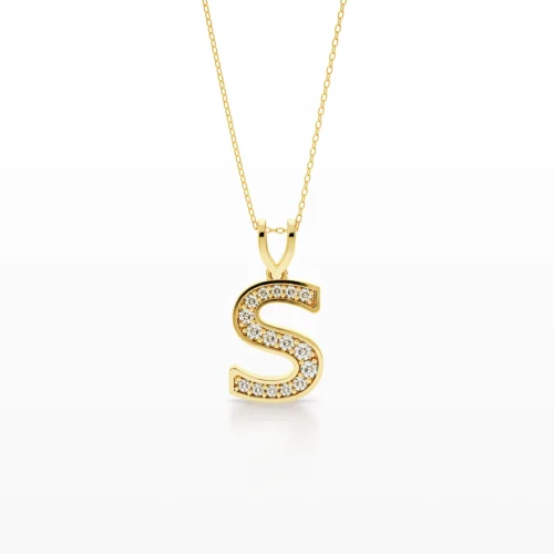 Letter S Pendant