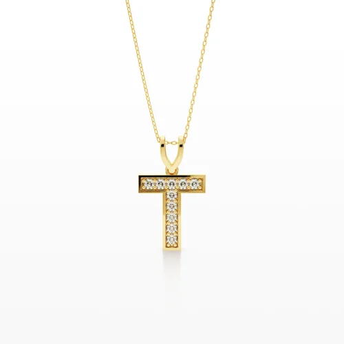 Letter T Pendant