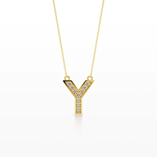 Letter Y Pendant