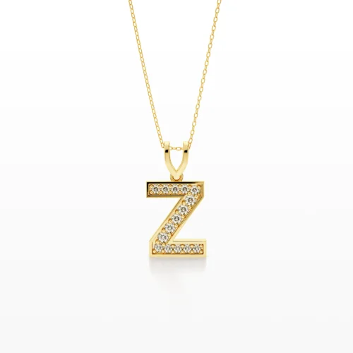 Letter Z Pendant
